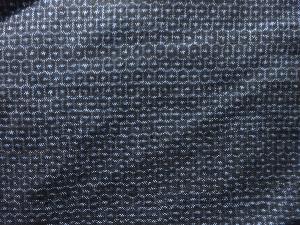 アンティーク　本場泥大島紬100亀甲男物着物アンサンブル